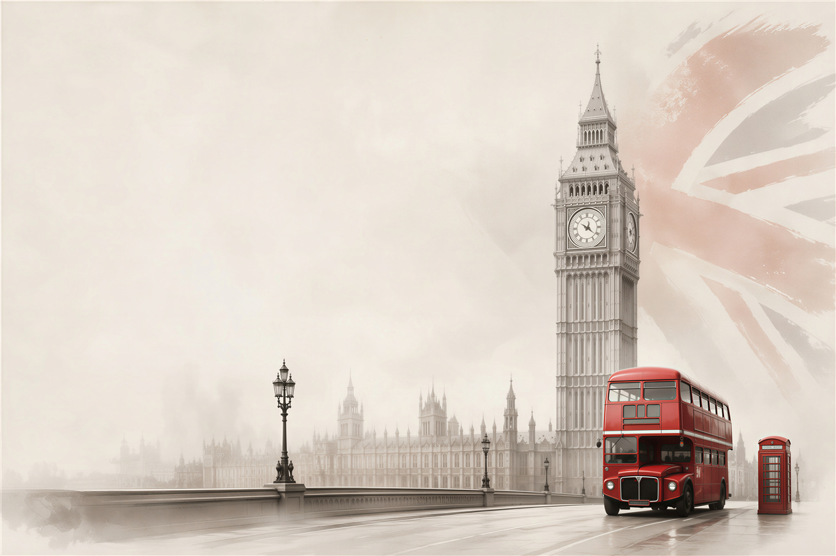 Fototapeta Londyńska ściana